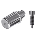ZZ BASE OS-US-ABCH Raw-Abutment Ø 3.5 D14 ID (Hex & Screw)