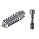 ZZ BASE CAM-CONE-ABCH Raw-Abutment Ø 3.3 (Hex & Screw)