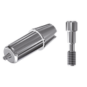 ZZ BASE CAM-CONE-ABCH Raw-Abutment Ø 3.8 (Hex & Screw)