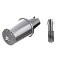 ZZ BASE ID-LE-ABCH-D14 4.5 Raw-Abutment D14 (Hex & Screw)