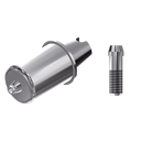 ZZ BASE AS-EV-ABCH Raw-Abutment Ø 4.8 D14 (Hex & Screw)
