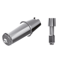 ZZ BASE SI-IH-ABCH 3.7/4.2/5.0 Raw-Abutment (Hex & Screw)