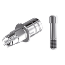 ZZ BASE B-C-NTBH 3.4 (Narrow Ti-Base Hexed & Screw)