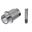 ZZ BASE ME-AO-NTBH R/W (Set Narrow Ti-Base Non-Hex & Screw)