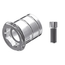 ZZ BASE S&M-O-NTBH 4.1 (Narrow Ti-Base Hex & Screw)