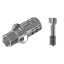 ZZ BASE NB-A-NTBH CC 3.0 (Narrow Ti-Base Hexed & Screw)