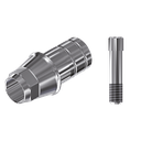 ZZ BASE D-I-NTBH 3.8 (Narrow Ti-Base Hexed & Screw)