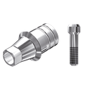 ZZ BASE MD-MI-NTBH 3.5-5.0 (Narrow Ti-Base Hex & Screw)