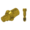 ZZ BASE NB-R-PCTBH-L10-G 3.5 (Paral Ti-Base Hex & Scr Gold)