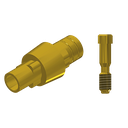ZZ BASE NB-R-PCTBH-L30-G 4.3 (Paral Ti-Base Hex & Scr Gold)