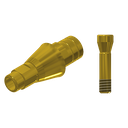 ZZ ST-BL-PCTBH-L30-G RC 4.1 (Paral Ti-Base Hex & Scr Gold)
