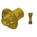 ZZ ST-SO-PCTBH-G WN 6.5 (Paral Ti-Base Hex & Scr Gold)