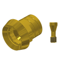 ZZ ST-SO-PCTBH-G RN 4.8 (Hex Ti-Base SynOcta Adapter Gold)