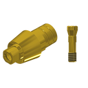 ZZ ST-SO-PCTBH-L30-G NNC 3.5 (Paral Ti-Base Hex & Scr Gold)