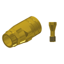 ZZ BASE ME-IN-PCTBH-G 4.8 (Paral Ti-Base Hex & Scr Gold)