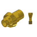 ZZ BASE ME-IN-PCTBH-L15-G 4.8 (Paral Ti-Base Hex & Scr Gold)