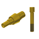 ZZ BASE C-J-PCTBH-L30-G 3.8 (Paral Ti-Base Hex & Scr Gold)