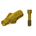 ZZ BASE NB-NA CC 3.0 L20 Gold (Paral. Cem. TiBase Hex & Scr)