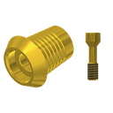 ZZ BASE NB-B-CCTB-G 3.5 Gold (Conical TiBase NonHex & Screw)