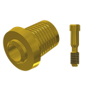 ZZ BASE NB-R-CCTB-L10-G 5.0 (Con Ti-Base Non-Hex & Scr Gold)