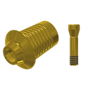 ZZ BASE ST-BL-CCTB-G SC (Con. Ti-Base Non-Hex & Scr Gold)