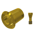 ZZ BASE DO-T-CCTB-G RP (Con. Ti-Base Non-Hex & Scr Gold)