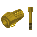 ZZ BASE C-J-CCTB-L20-G 3.8 (Con. Ti-Base Non-Hex & Scr Gold)
