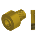 ZZ BASE C-J-CCTB-L30-G 6.0 (Con. Ti-Base Non-Hex & Scr Gold)