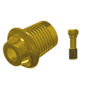 ZZ BASE NB-A-CCTB-G RP (Con. Ti-Base Non-Hex & Scr Gold)