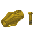 ZZ BASE NB-A-CCTB-L30-G RP (Con. Ti-Base Non-Hex & Scr Gold)