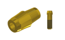 ZZ AS-EV-CCTB-L40-G 4.8 (Con. Ti-Base Non-Hex & Scr Gold)
