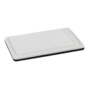 Keramiekbodemplaat, type M met rand, 87x55mm