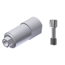 ZZ BASE MIS-WSM Wide platform (White Scanmarker & Screw)