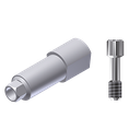 ZZ BASE MIS-WSM Narrow platform (White Scanmarker & Screw)