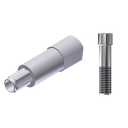 ZZ BASE SY-CB-WSM 3.5 (White Scanmarker & Screw)