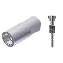 ZZ BASE BH-EX-WSM 4.0 (White Scanmarker & Screw)