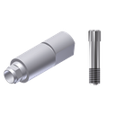 ZZ BASE D-I-WSM 3.4 (White Scanmarker & Screw)