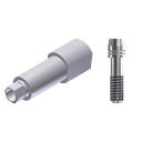 ZZ BASE ID-LEG-WSM-WHITE 3.0 (White Scanmarker & Screw)