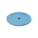 Zirconia polisher disc, extra-thin, blue
