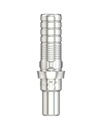 Titanium base / SSC Flex incl. screw H 4.0-8.0mm, GH 1 - D 4.3-PS [CAMLOG]